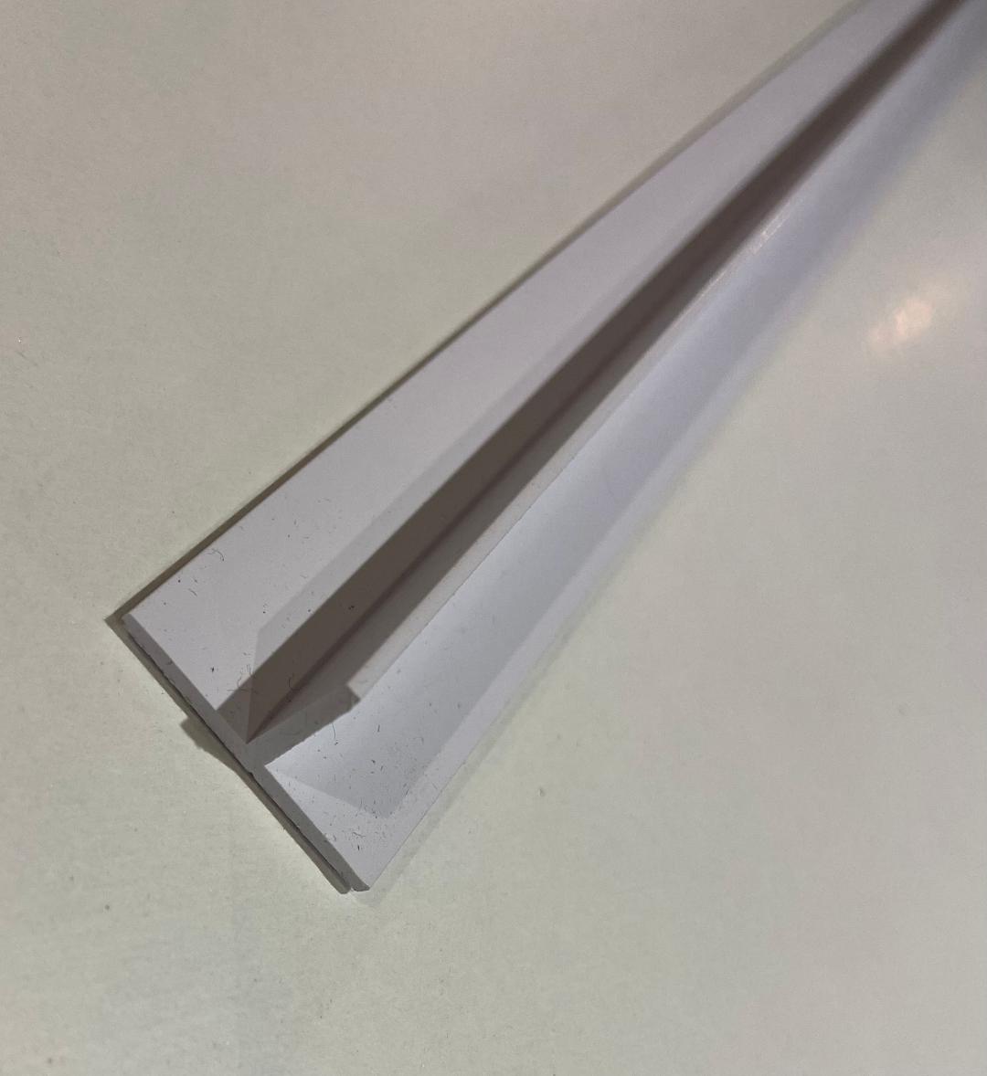 18mm / 19mm T Section White