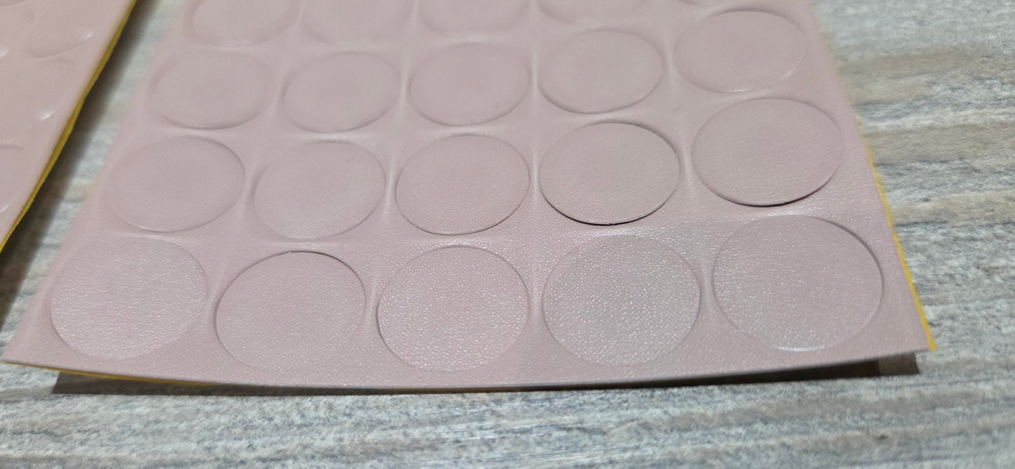 Antique Rose Self Adhesive Screw Caps 13mm