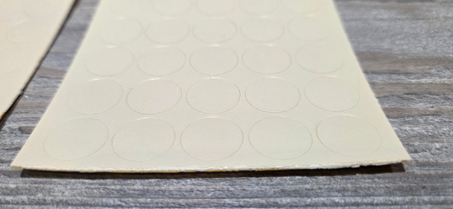 Pistachio Self Adhesive Screw Caps 13mm