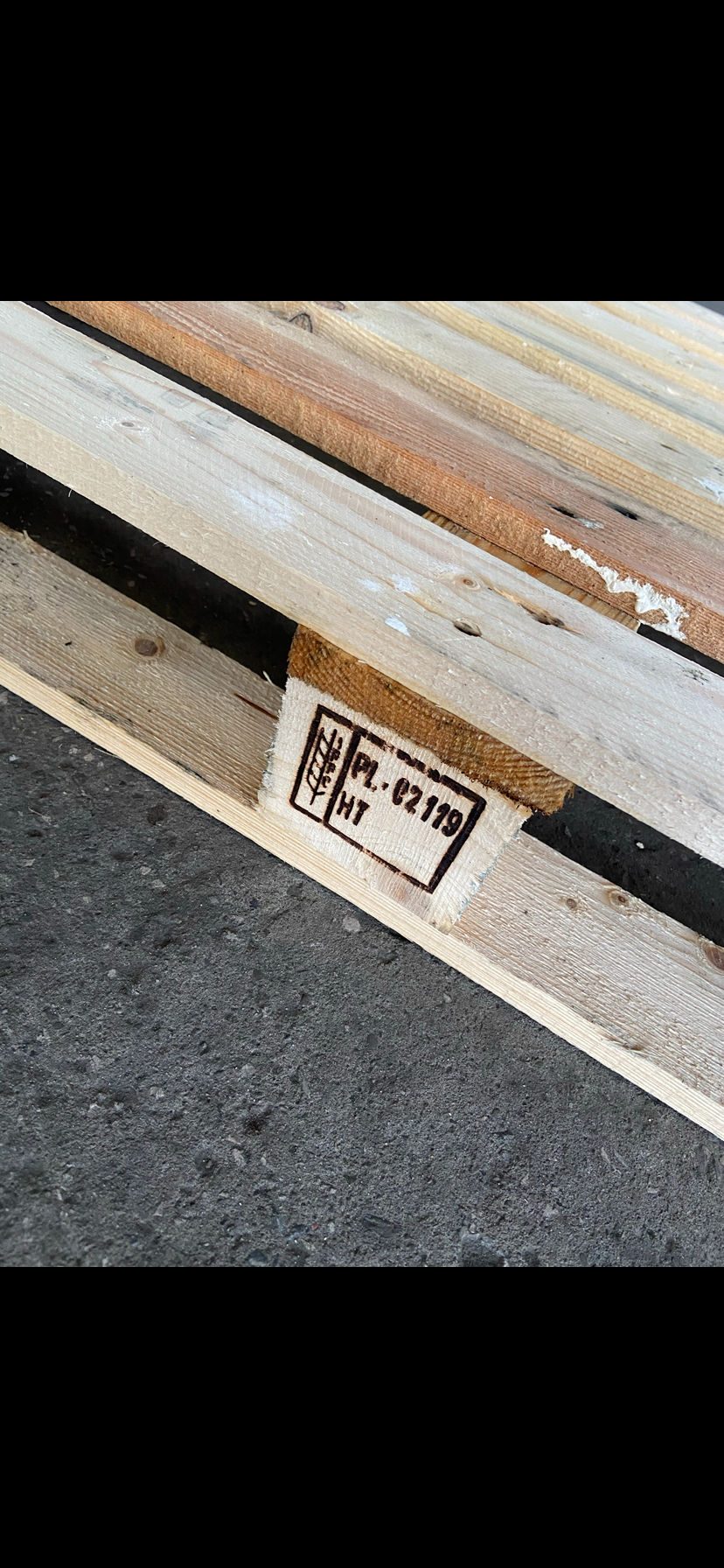 Unstamped Euro Size Pallets Small Quantities