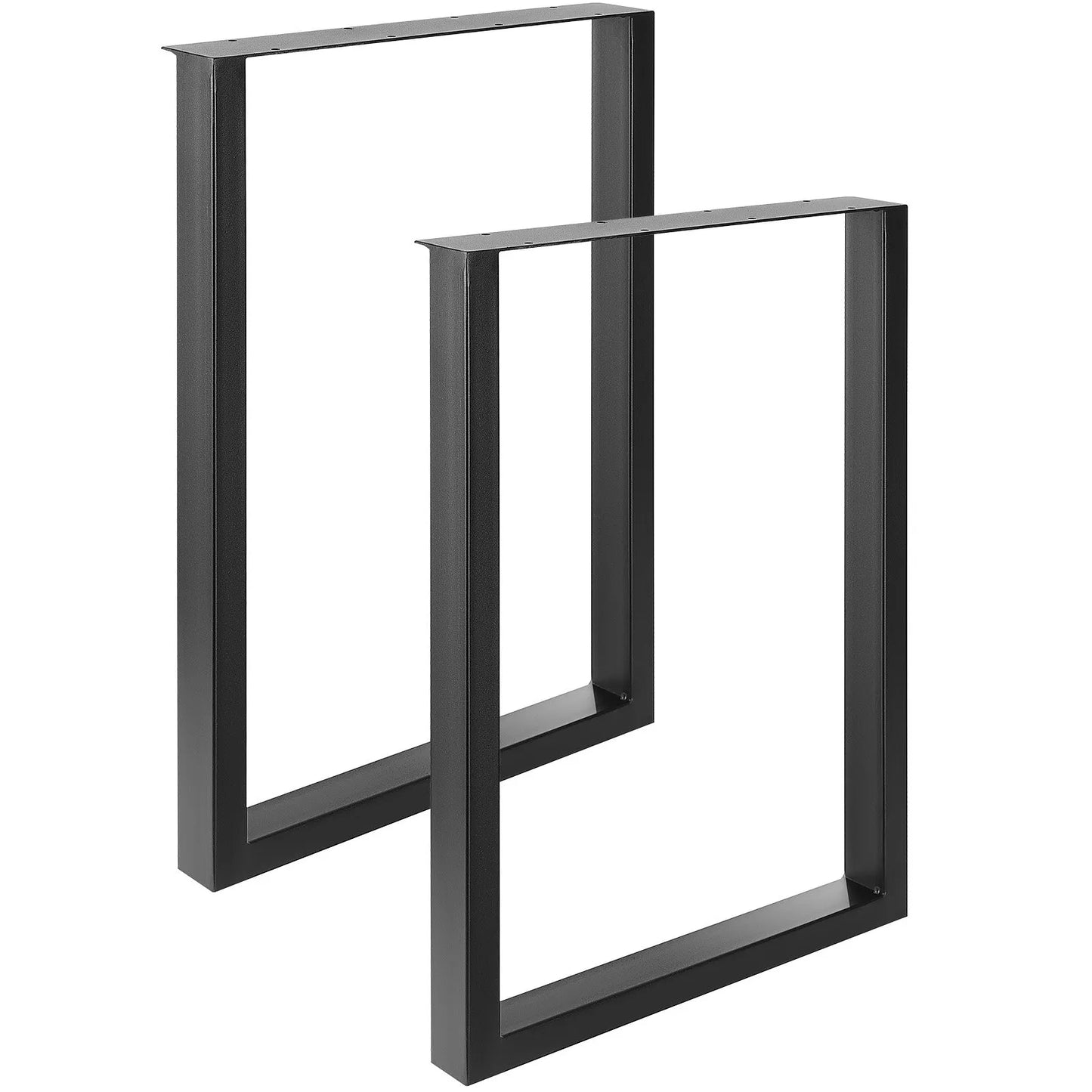 Square Steel Office Table legs 28" x 17" (71cm x 45cm) 2pc