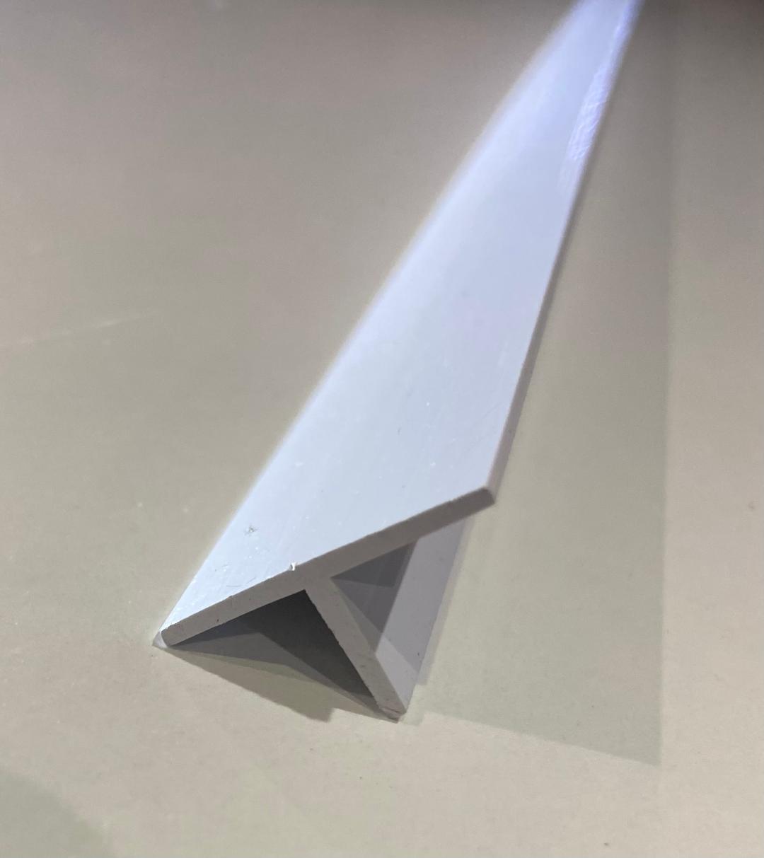 18mm / 19mm T Section White