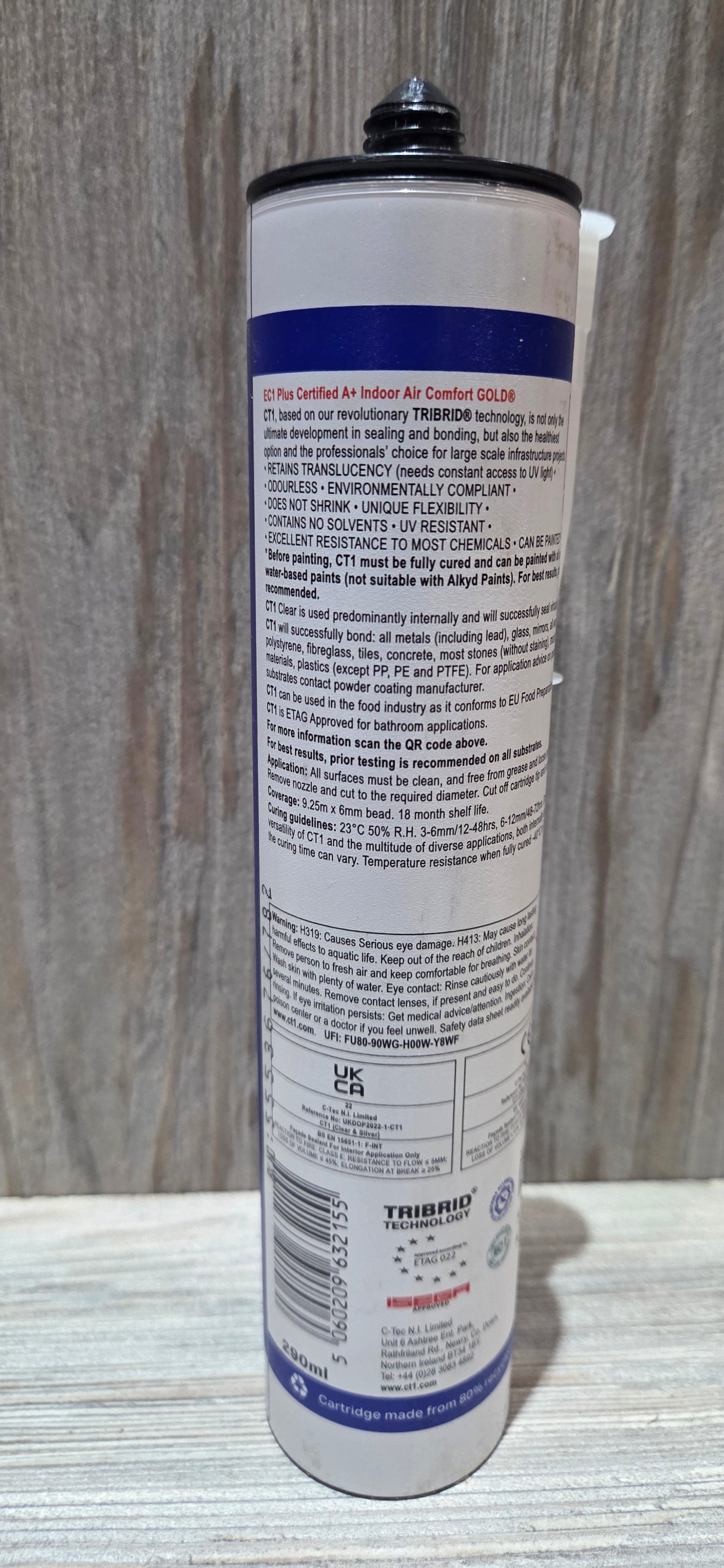 CT1 Clear Sealant and Construction Adhesive