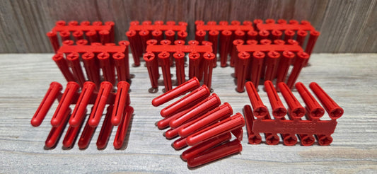Red Rawl Plugs