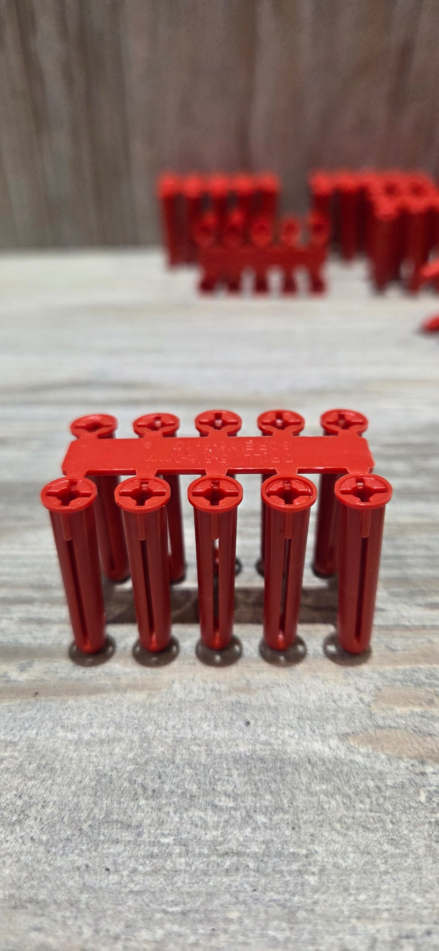 Red Rawl Plugs