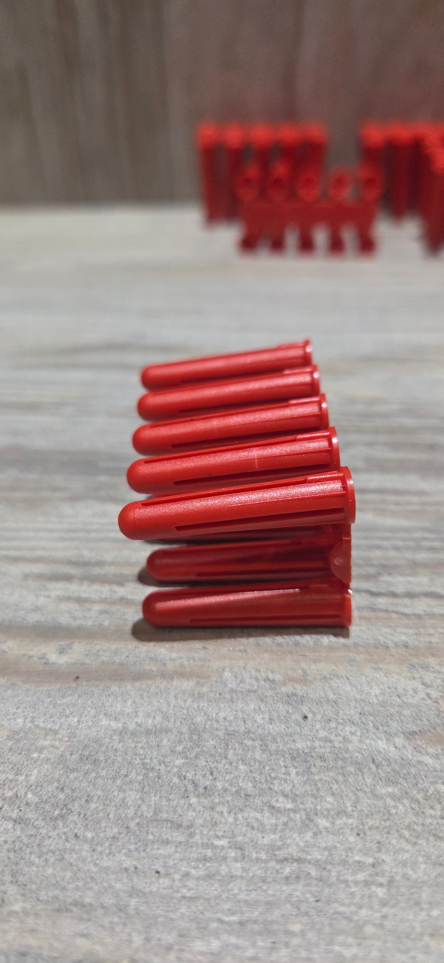 Red Rawl Plugs