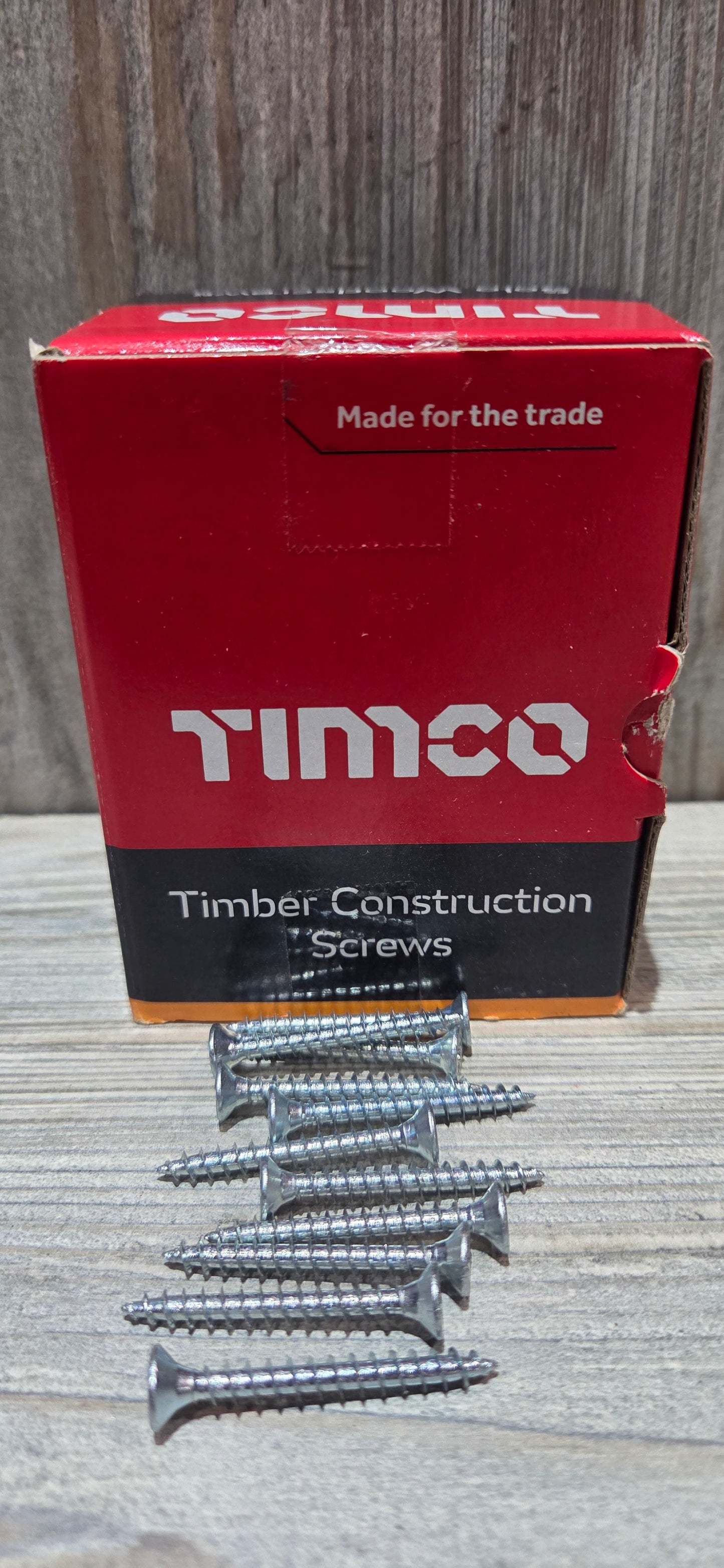 1"3/8 x 8 screws (4.0 x 35mm)