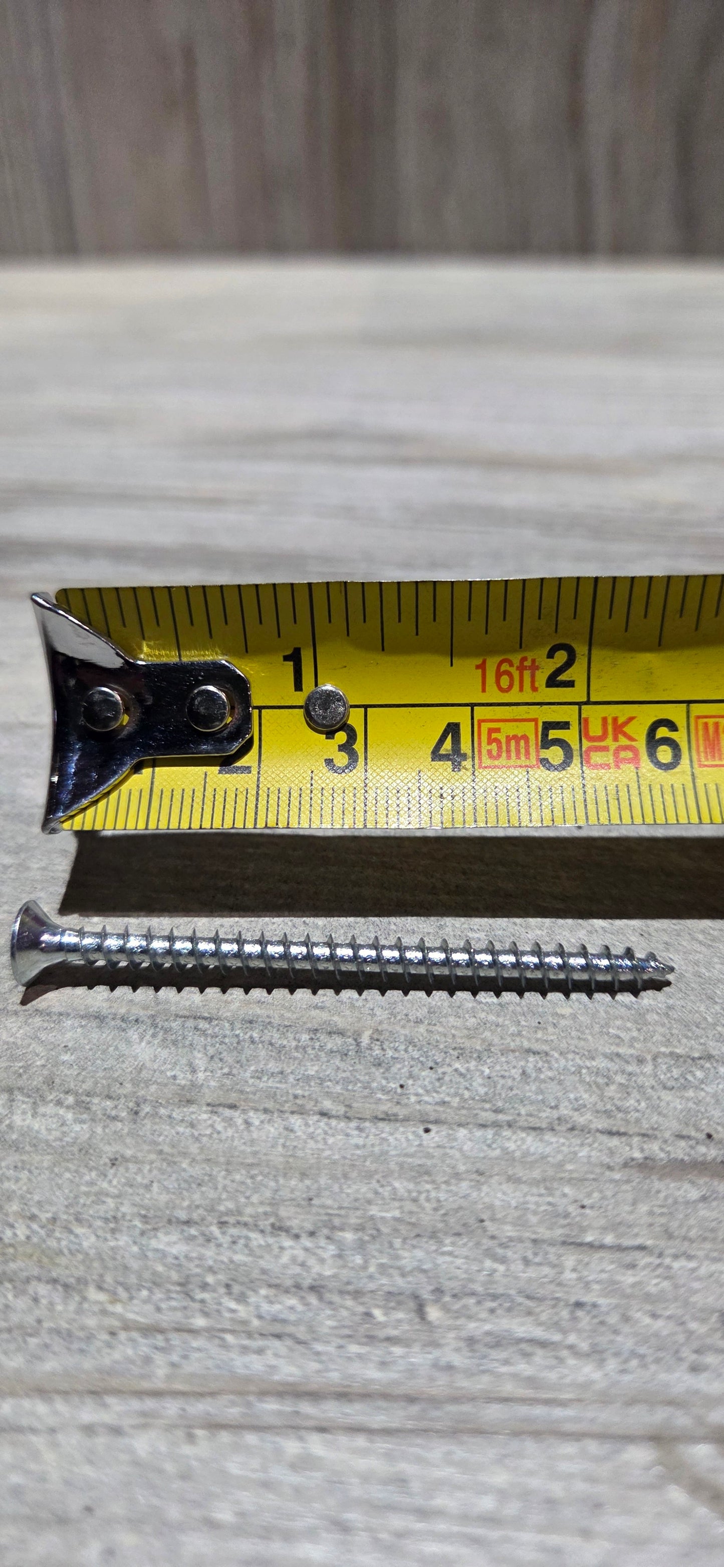 2"1/2 x 8 screws (4.0 x 60mm)