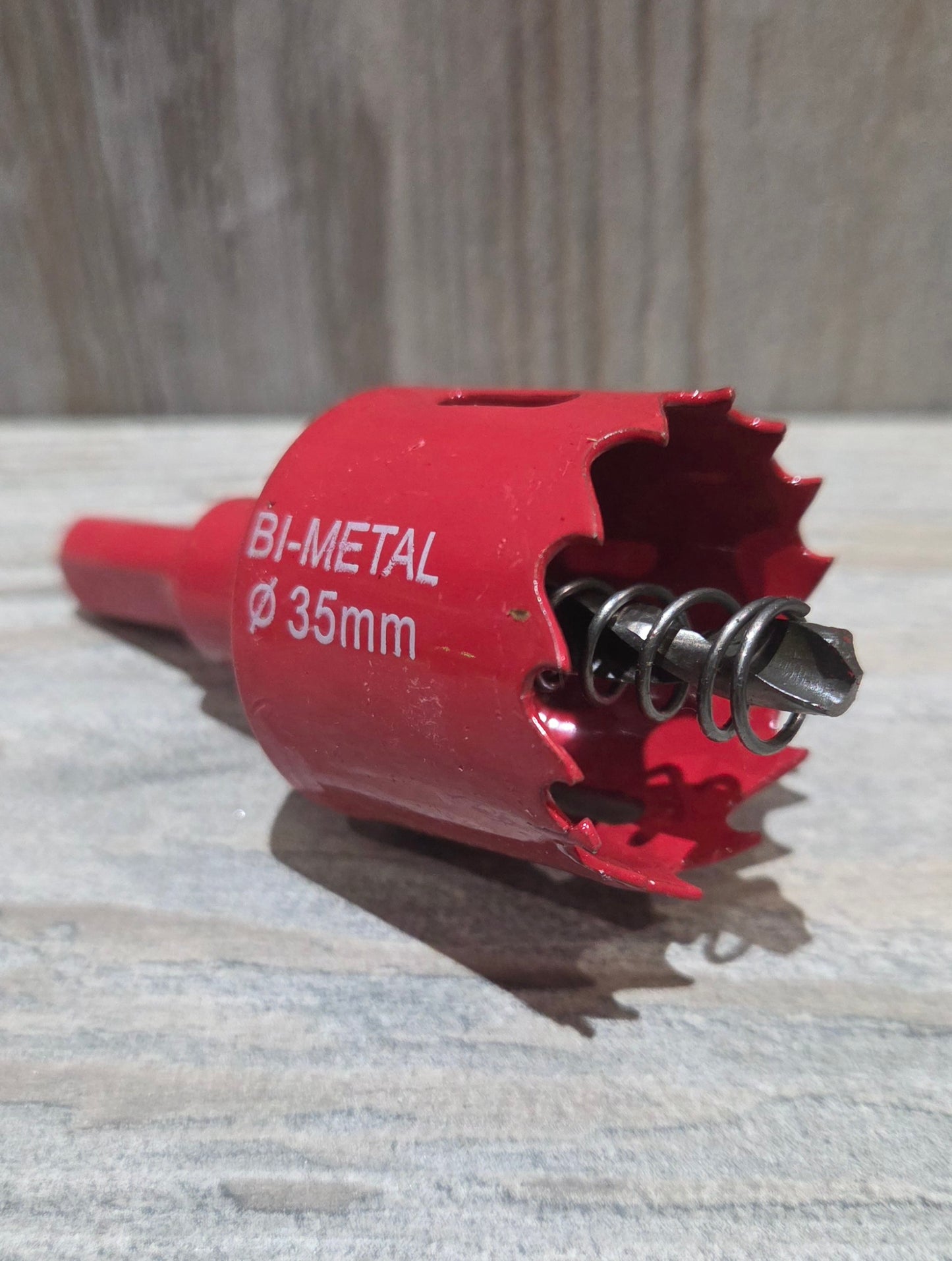35mm Bi metal Hole Saw Drill Bit Arbor Pilot Hole Saw Metal Wood Plastic