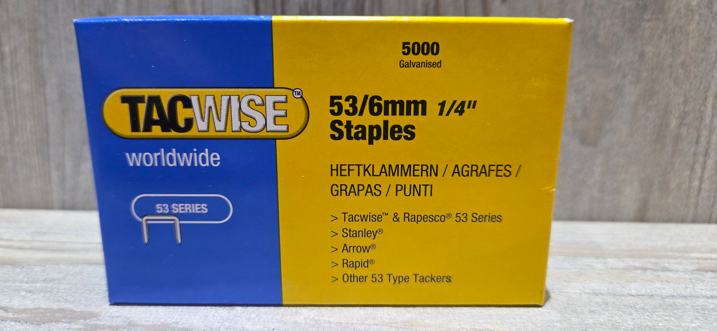 6mm Type 53 Staples 5000 Staples