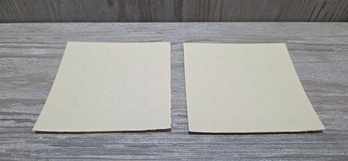 Pistachio Self Adhesive Screw Caps 13mm