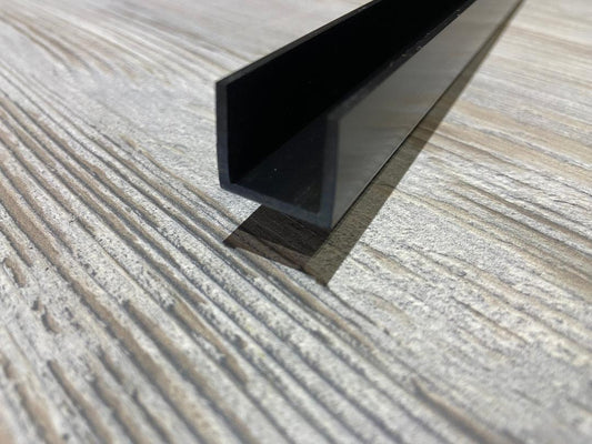 15mm Black C Section U Section