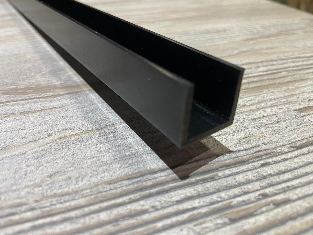 15mm Black C Section U Section
