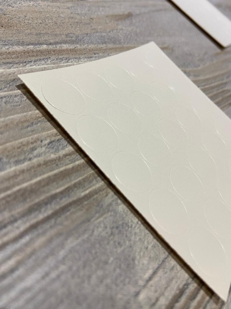 Came Beige Self Adhesive Screw Caps 13mm