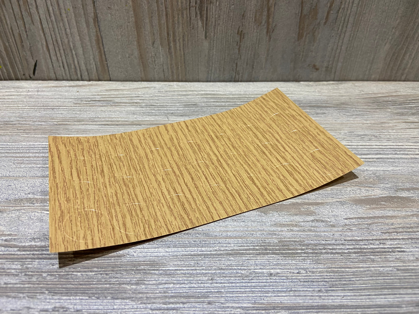 Oak Self Adhesive Screw Caps 20mm