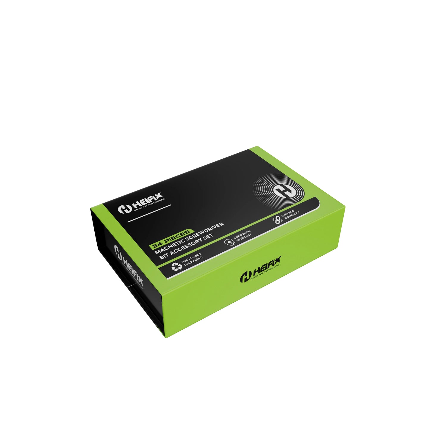 34 Piece Professional Magnetic Screwdriver Bit Set (Eco Storage Box)