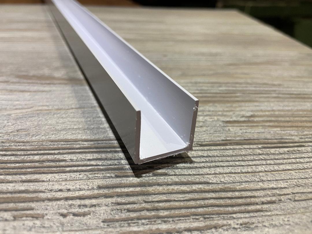 18mm White C Section U Section