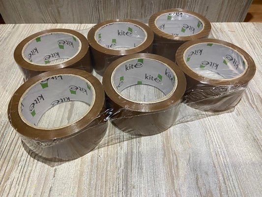 36 x Brown Packaging Tape