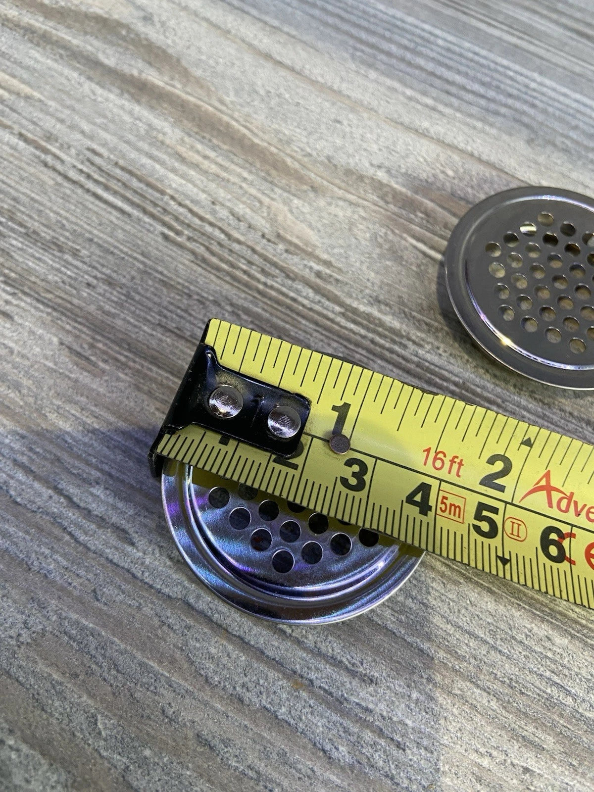 5 x Chrome Steel Vivarium Vents 35mm