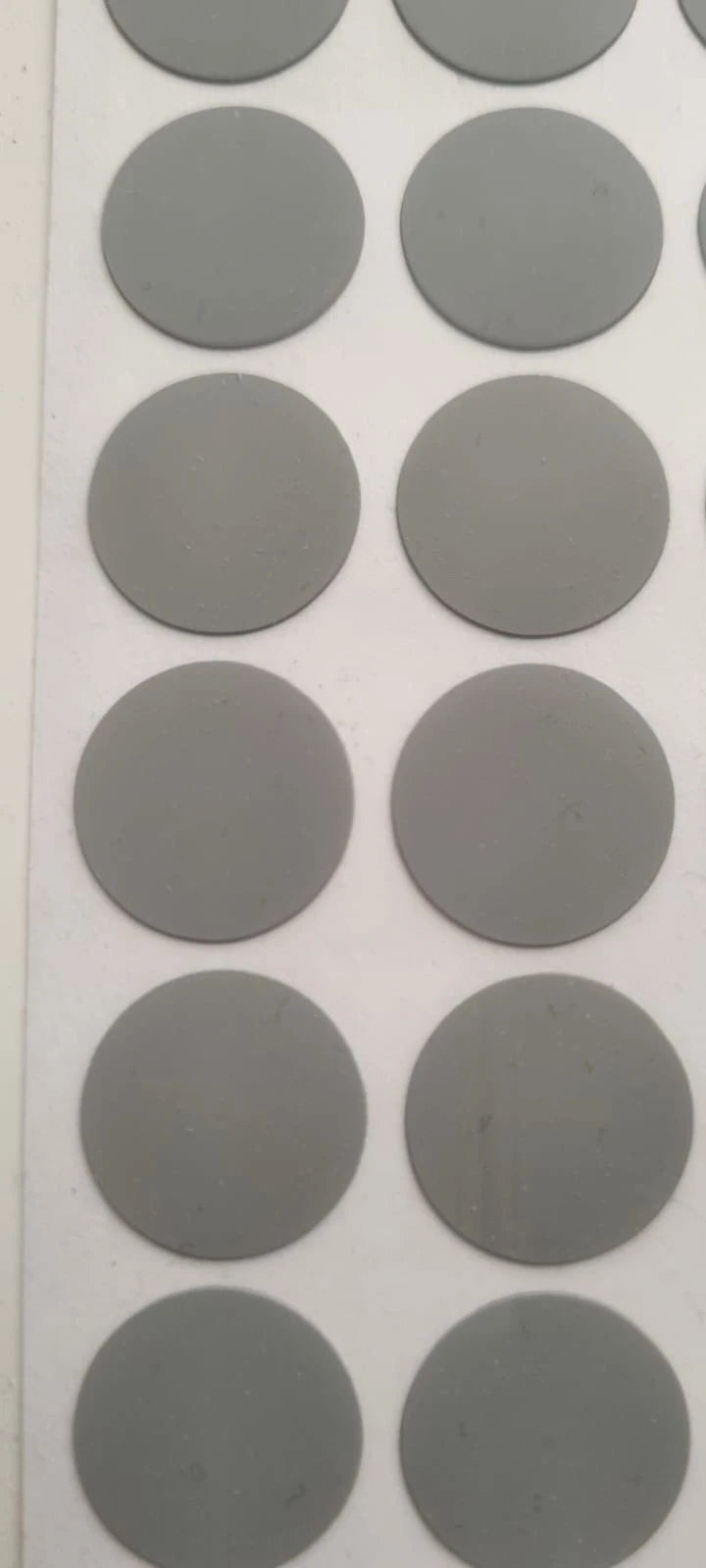 Grey Self Adhesive Screw Caps 13mm