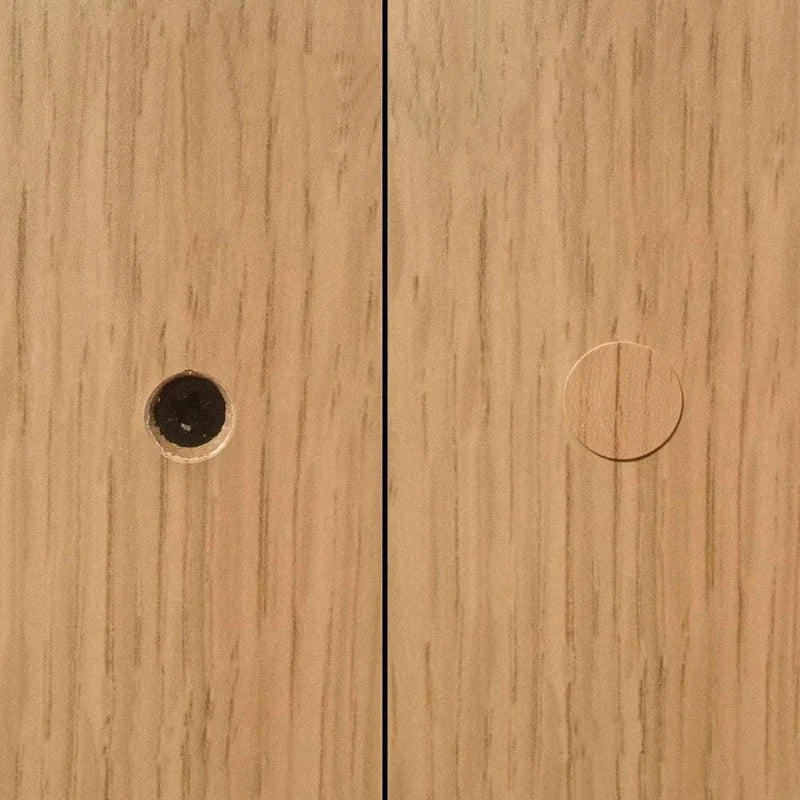 Came Beige Self Adhesive Screw Caps 13mm