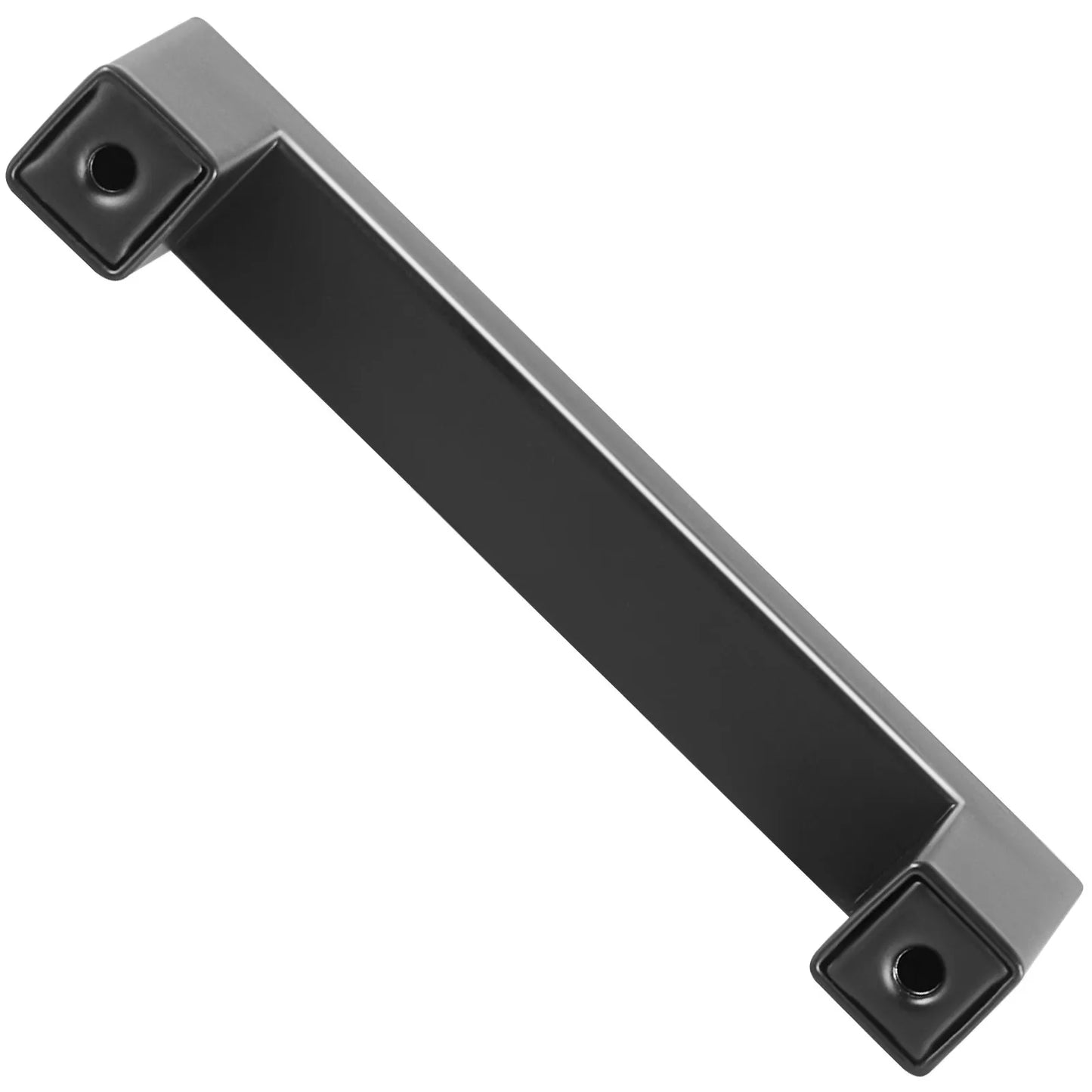 Black Modern Square Cabinet Handles 3" (76mm)
