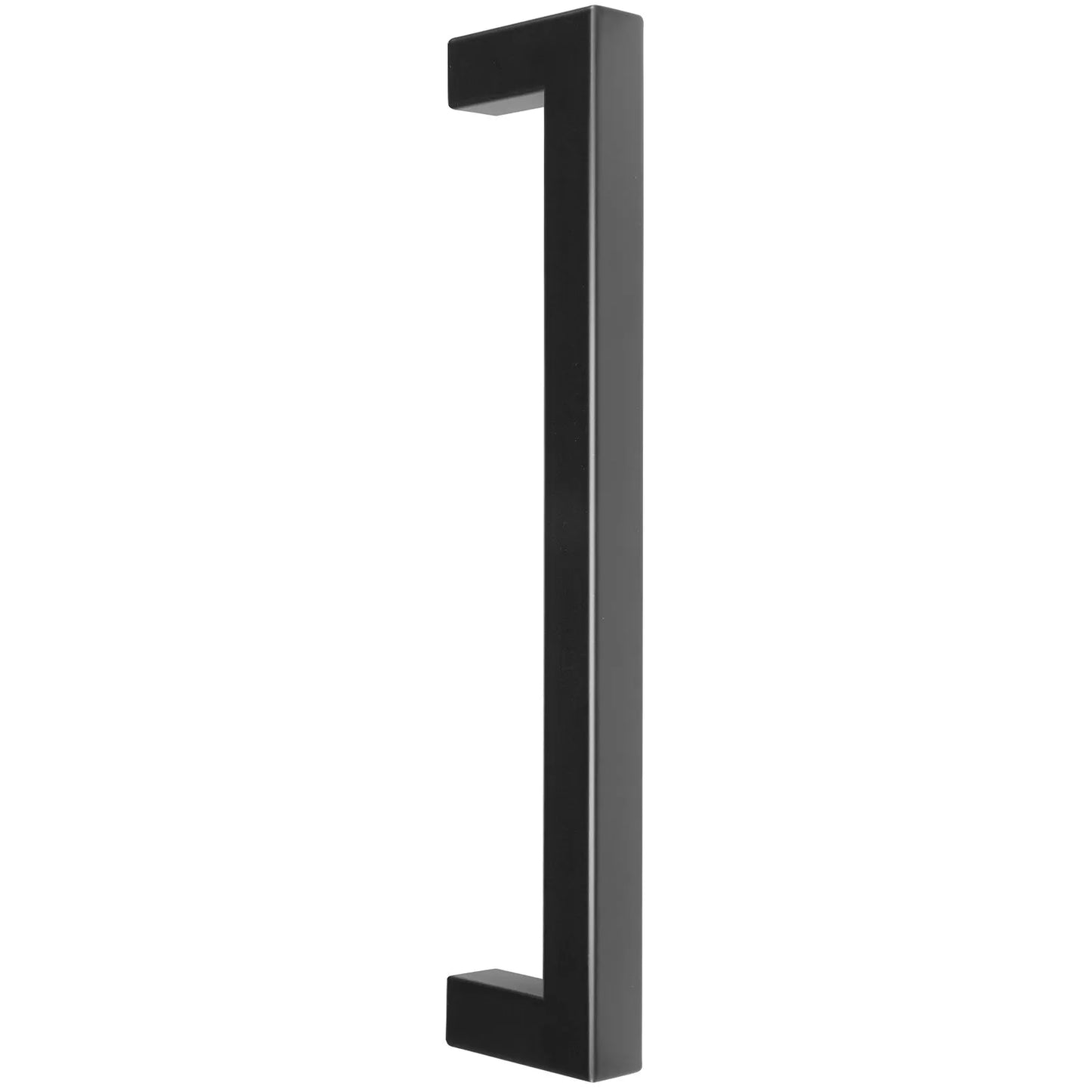 Black Modern Square Cabinet Handles 5" (128mm) 10pc