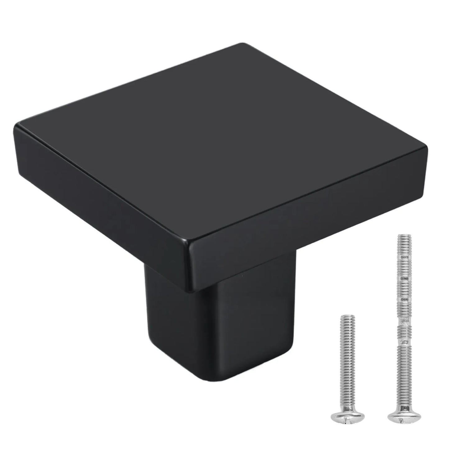 Square Modern Cabinet Knobs, 10Pc