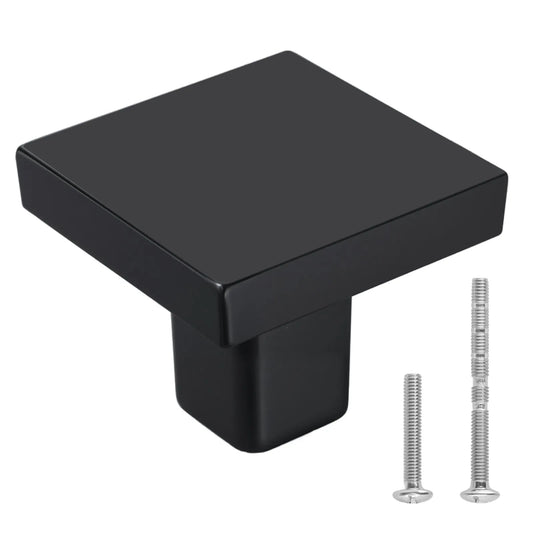Square Modern Cabinet Knobs, 10Pc