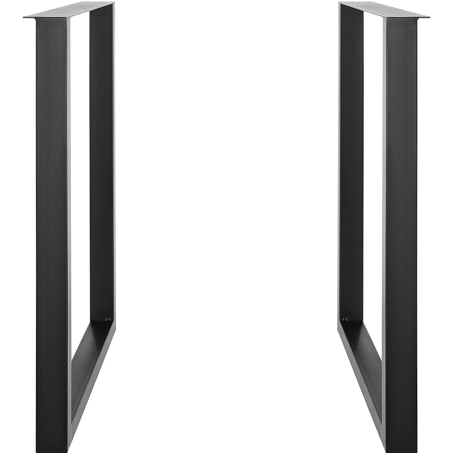 Square Steel Office Table legs 28" x 17" (71cm x 45cm) 2pc