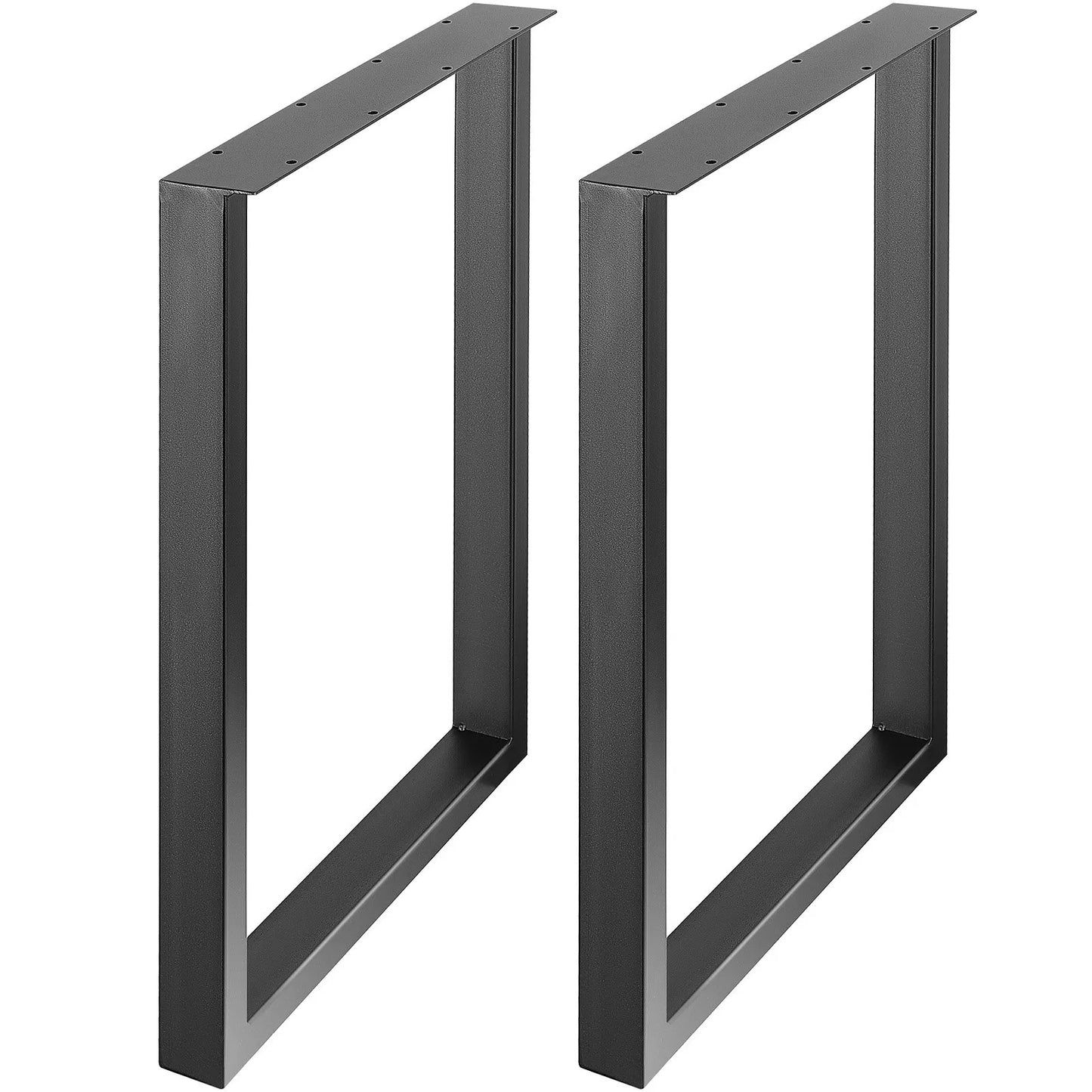 Square Steel Office Table legs 28" x 17" (71cm x 45cm) 2pc